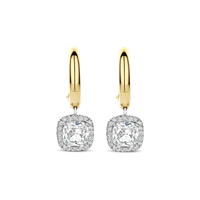 Earrings Ti Sento Milano Woman in Silver Cubic Zirconia 78030ZY - 78030ZY